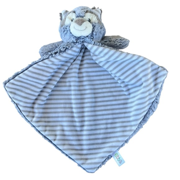 Aurora Ebba Cuddlers Lovster Rocky Raccoon Plush Lovie Security Blanket 16” Soft - Picture 3 of 7